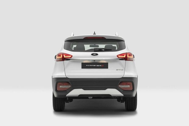 کی ام سی SR3 - نمای عقب