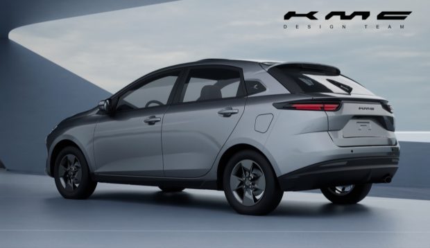 نمای عقب کی ام سی شدو