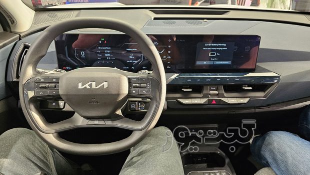 نمای کابین کیا EV5 هرمس خودرو