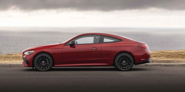 نمای جانبی مرسدس بنز CLE راسا موتور