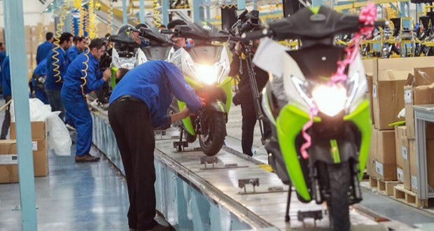 افزایش قیمت موتورسیکلت