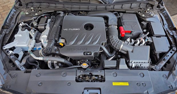 نمای پیشرانه نیسان تیانا 2026