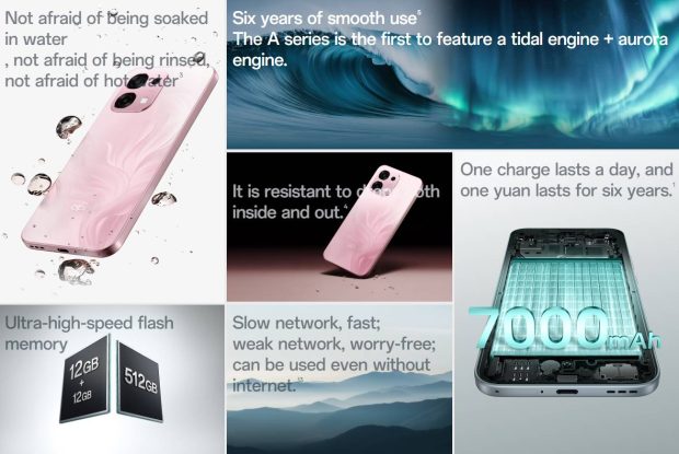 سری گوشی‌های اوپو A6