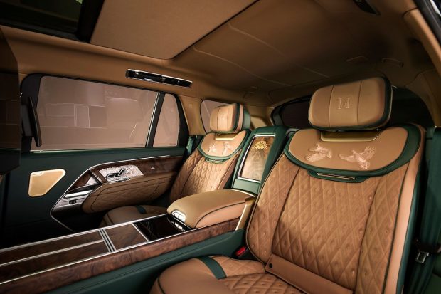 نمای کابین نسخه ویژه رنج روور