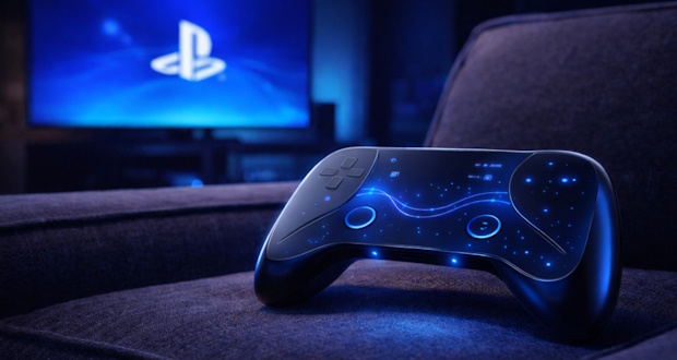 دسته بازی تمام لمسی سونی