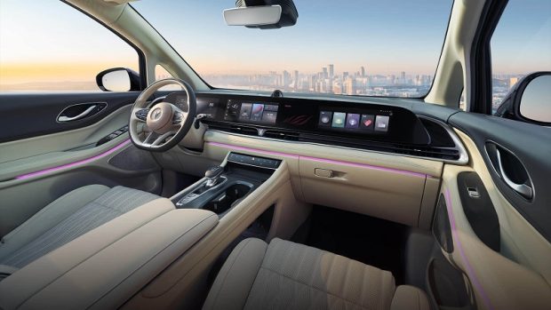 مینی ون وویا دریم هیبرید - فضای داخلی