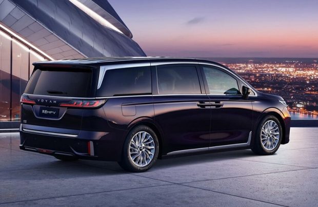 مینی ون وویا دریم هیبرید - نمای عقب