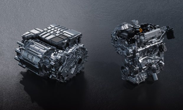 مینی ون وویا دریم هیبرید - پیشرانهها