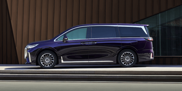 مینی ون وویا دریم هیبرید - نمای جانبی