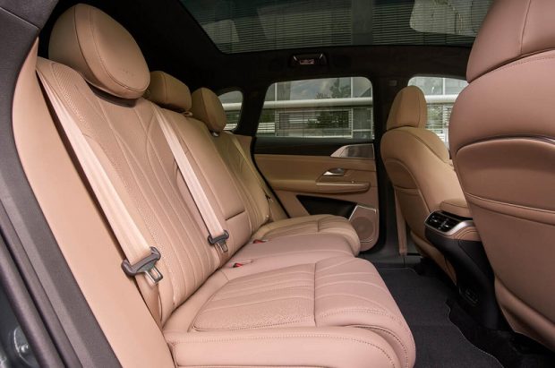 ایکس پنگ G9 - صندلیهای عقب