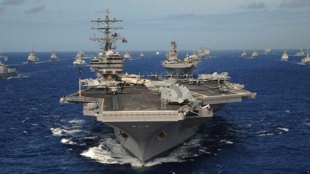 سوخت‌گیری ناو هواپیمابر