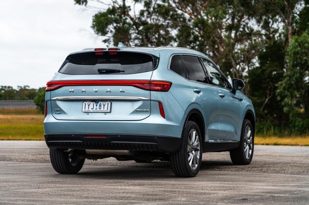 کراس اوور هیبریدی شوال 6 - نمای عقب