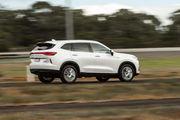 کراس اوور هیبریدی شوال 6 - نمای جانبی