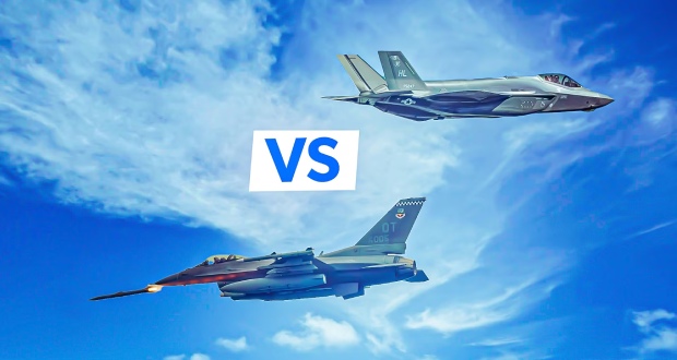 شکست F-35 در برابر F-16