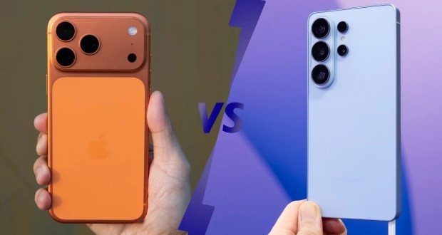 مقایسه گلکسی اس ۲۶ و آیفون ۱۷