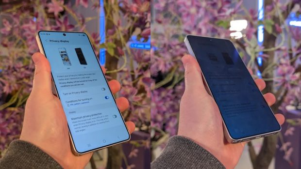روشنایی نمایشگر گلکسی اس 26 اولترا