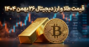 قیمت طلا، سکه و ارز دیجیتال ۲۵ بهمن ۱۴۰۴
