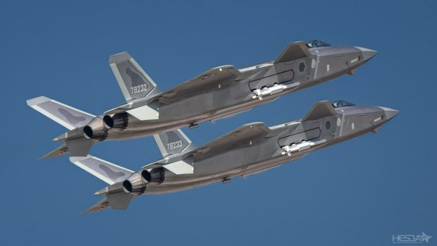 جنگنده J-20A چین