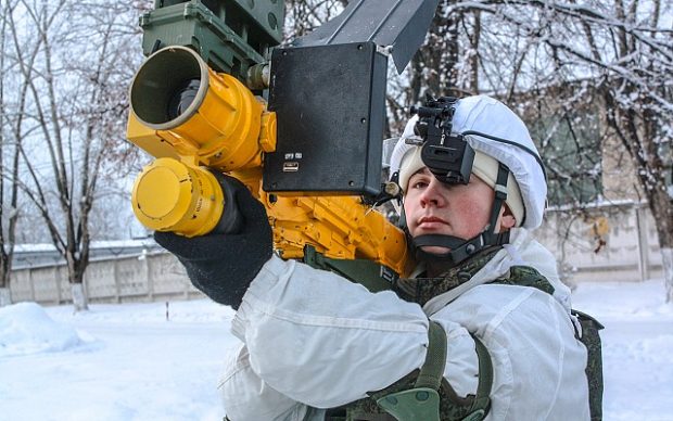 موشک دوش‌پرتاب وربا