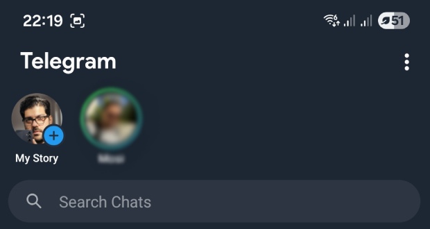 استوری رایگان تلگرام