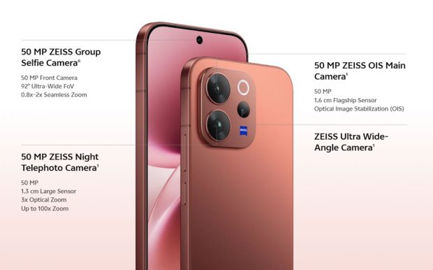 دوربین گوشی ویوو V70