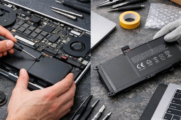 آیا باتری لپ تاپ قابل تعمیر است یا باید تعویض شود