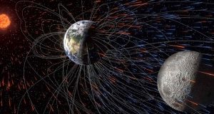 میدان مغناطیسی زمین سپر محافظتی ماه