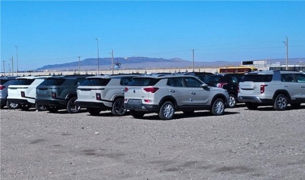 خودروهای جدید وارداتی