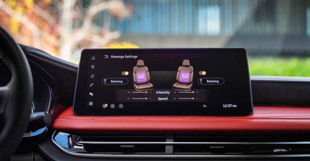 نمای کابین اینفینیتی QX65 مدل ۲۰۲۷