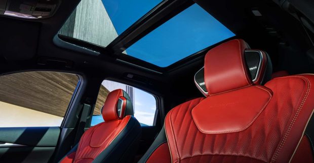 نمای کابین اینفینیتی QX65 مدل ۲۰۲۷