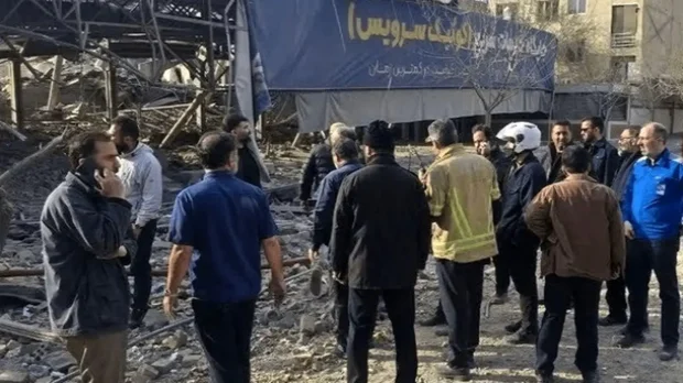 حمله موشکی به تعمیرگاه مرکزی ایران‌خودرو