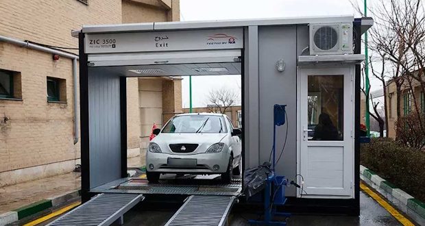 فعالیت مراکز معاینه فنی تهران در جنگ