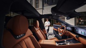 شاسی بلند برقی آئودی E7X