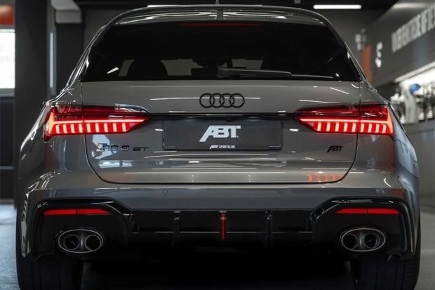نمای عقب آئودی RS6 GT ABT