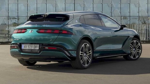 نمای عقب بی‌ وای‌ دی دنزا Z9 GT