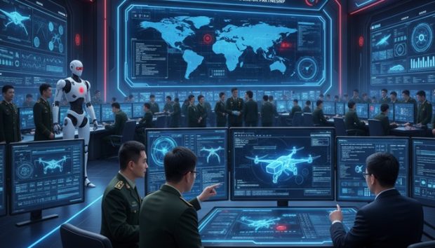 اتاق جنگ چین مجهز به هوش مصنوعی شد