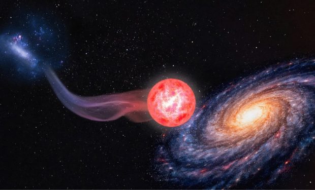 یخ خشک در فضا برای اولین بار