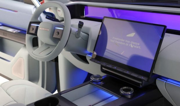 نمای کابین شاسی‌ بلند فریلندر