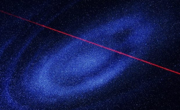 شناسایی سیگنال لیزری مرموز