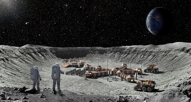 پایگاه 20 میلیارد دلاری ناسا در ماه