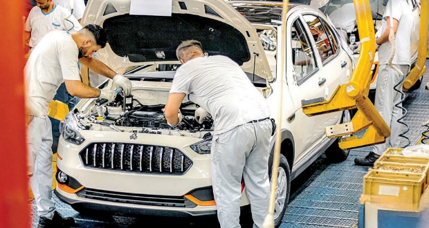 خط تولید پارس‌خودرو