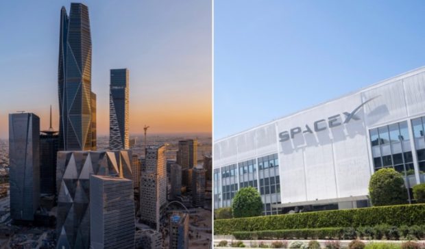 همکاری فضایی عربستان با اسپیس ایکس