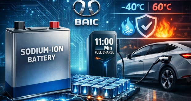 باتری‌های سدیم یون بایک