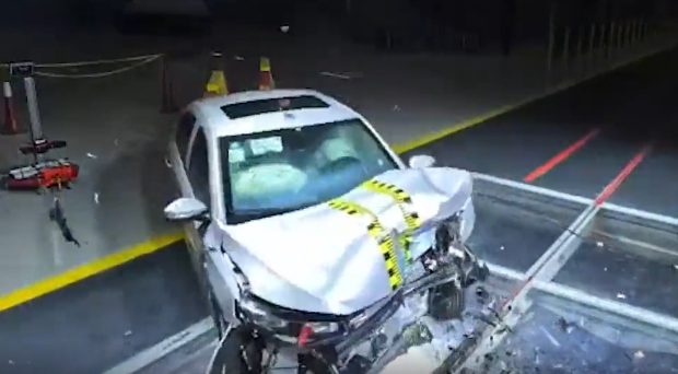 تست تصادف تارا توربو