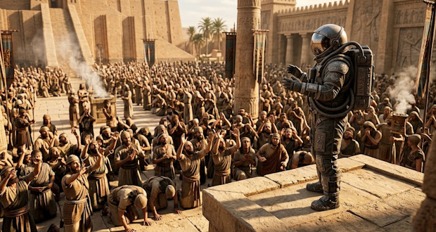 نظریه فضانوردان باستانی