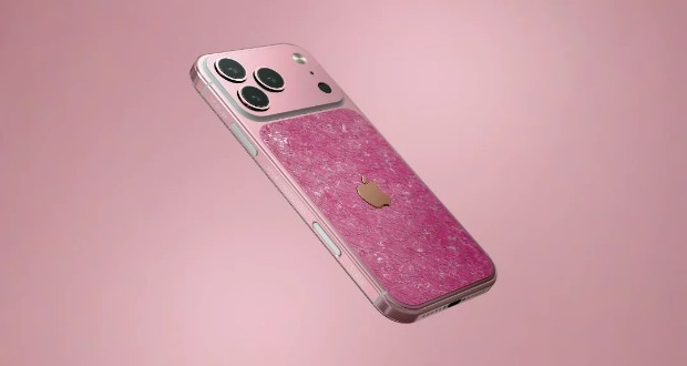 آیفون صورتی لوکس