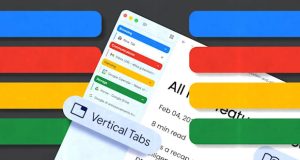 تب‌های عمودی کروم