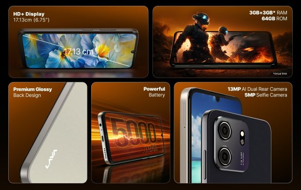 گوشی Lava Bold N2 Lite