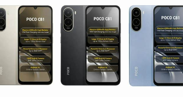 پوکو C81 و C81x