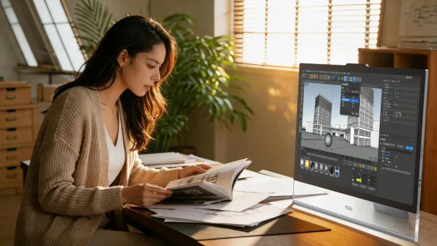 آل این وان Yoga 32 Ultra Aura